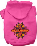 Pet Dog & Cat Screen Printed Hoodie for Medium to Large Pets (Sizes 2XL-6XL), "Oklahoma Navajo Tribal"