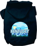 Pet Dog & Cat Screen Printed Hoodie for Medium to Large Pets (Sizes 2XL-6XL), "Kentucky Trailblazer"