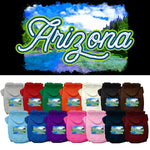 Pet Dog & Cat Screen Printed Hoodie for Medium to Large Pets (Sizes 2XL-6XL), "Arizona Summer"