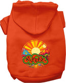 Pet Dog & Cat Screen Printed Hoodie for Small to Medium Pets (Sizes XS-XL), "Alaska Mellow Mountain"