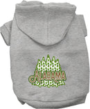 Pet Dog & Cat Screen Printed Hoodie for Medium to Large Pets (Sizes 2XL-6XL), "Alabama Woodland Trees"