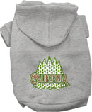 Pet Dog & Cat Screen Printed Hoodie for Medium to Large Pets (Sizes 2XL-6XL), "California Woodland Trees"