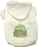 Pet Dog & Cat Screen Printed Hoodie for Medium to Large Pets (Sizes 2XL-6XL), "Kentucky Woodland Trees"