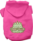 Pet Dog & Cat Screen Printed Hoodie for Medium to Large Pets (Sizes 2XL-6XL), "Rhode Island Woodland Trees"