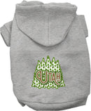 Pet Dog & Cat Screen Printed Hoodie for Medium to Large Pets (Sizes 2XL-6XL), "Utah Woodland Trees"