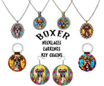 Boxer Jewelry - Stained Glass Style Necklaces, Earrings and more!