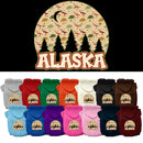 Pet Dog & Cat Screen Printed Hoodie for Medium to Large Pets (Sizes 2XL-6XL), "Alaska Under The Stars"