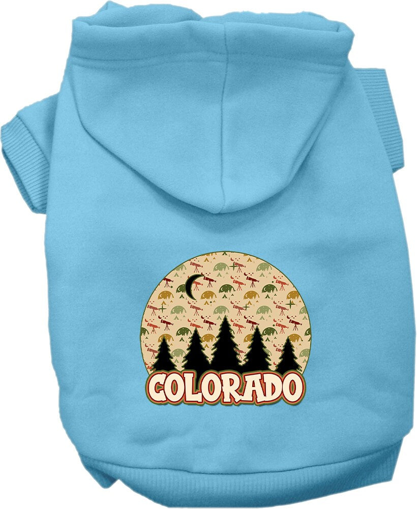 Pet Dog & Cat Screen Printed Hoodie for Medium to Large Pets (Sizes 2XL-6XL), 