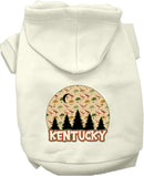 Pet Dog & Cat Screen Printed Hoodie for Medium to Large Pets (Sizes 2XL-6XL), "Kentucky Under The Stars"