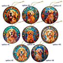 Golden Retriever Jewelry - Stained Glass Style Necklaces, Earrings and more!