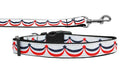 Pet Dog & Cat Nylon Collar or Leash, "American Swag"