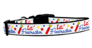 Pet Dog & Cat Nylon Collar or Leash, "Lil' Firecracker"