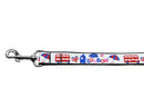 Pet Dog & Cat Nylon Collar or Leash, "London Town"