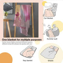 Personalized Unicorn Fleece Blanket: Magical Flannel Fleece Throw, Pink Name Gift
