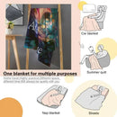 Personalized Dragon Blanket: Magical Flannel Fleece Throw, Super Soft Name Gift