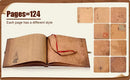 Vintage Wedding Guest Book: Retro Kraft Album with Keepsake Box, Marriage Photo Memory Book