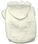 Pet, Dog & Cat Hoodie Rhinestone, "Cheeky"