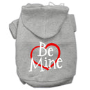 Pet Dog & Cat Hoodie Screen Printed, "Be Mine"