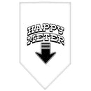 Pet and Dog Bandana Screen Printed, "Happy Meter"