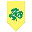 Pet and Dog Bandana Screen Printed, "Irish Pup"