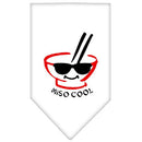 Pet and Dog Bandana Screen Printed, "Miso Cool"