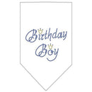 Pet and Dog Bandana Rhinestone, "Birthday Boy"