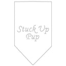 Pet and Dog Bandana Rhinestone, "Stuck Up Pup"