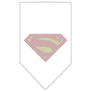 Pet and Dog Bandana Rhinestone, "Super"