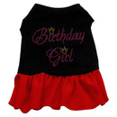 Pet Dog & Cat Dress Rhinestone, "Birthday Girl"