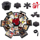 Photo Gift Explosion Surprise Box: Personalized Pop-Up Memory Keepsake, DIY Scrapbooking Album