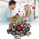 Photo Gift Explosion Surprise Box: Personalized Pop-Up Memory Keepsake, DIY Scrapbooking Album