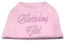 Pet Dog & Cat Shirt Rhinestone,"Birthday Girl"