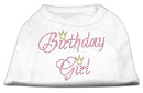 Pet Dog & Cat Shirt Rhinestone,"Birthday Girl"