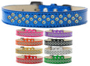 Dog, Puppy & Pet Ice Cream  Collar, "Aurora Borealis Crystal Rimsets Sprinkles"