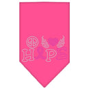 Pet and Dog Bandana Rhinestone, "Hope"