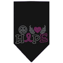 Pet and Dog Bandana Rhinestone, "Hope"