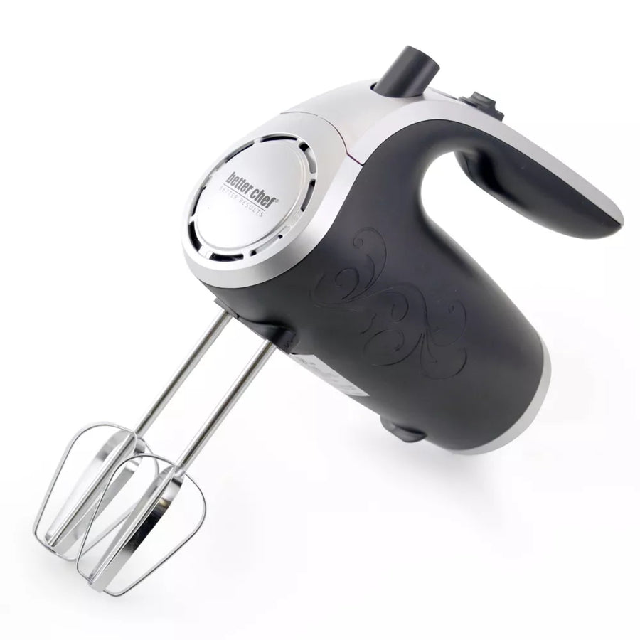 Better Chef 5Spd 150W Hand Mixer W/Stand Black - IM-8160B