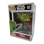 Deep Roy (Yoda) signed Star Wars Funko POP Figure #02 (w/ JSA)