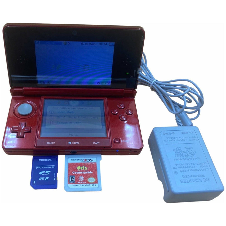 Nintendo 3DS Flame Red