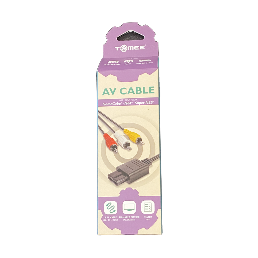 AV Cable for SNES/N64/Gamecube | New