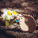 Pricklen the Hedgehog | Coffee Club Enamel Pin
