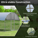 Large Metal Chicken Coop with Cover