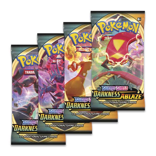 2020 Pokemon Sword & Shield Darkness Ablaze Booster Pack