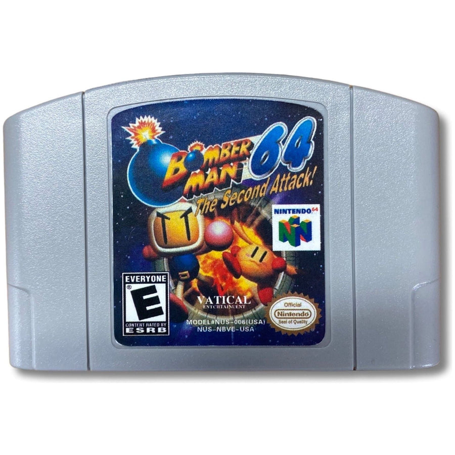 Bomberman 64 Second Attack - Nintendo 64 (LOOSE)