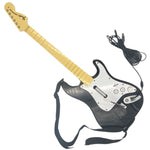 Harmonix Rock Band Wired Guitar Black Fender Stratocaster - Xbox 360 / PC