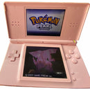 Coral Pink Nintendo DS Lite (With Pokemon Pearl)