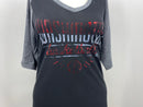 NBA Washington Wizards Womens On The Mark 1/2 Sleeve V-Neck Tee, XX-Large