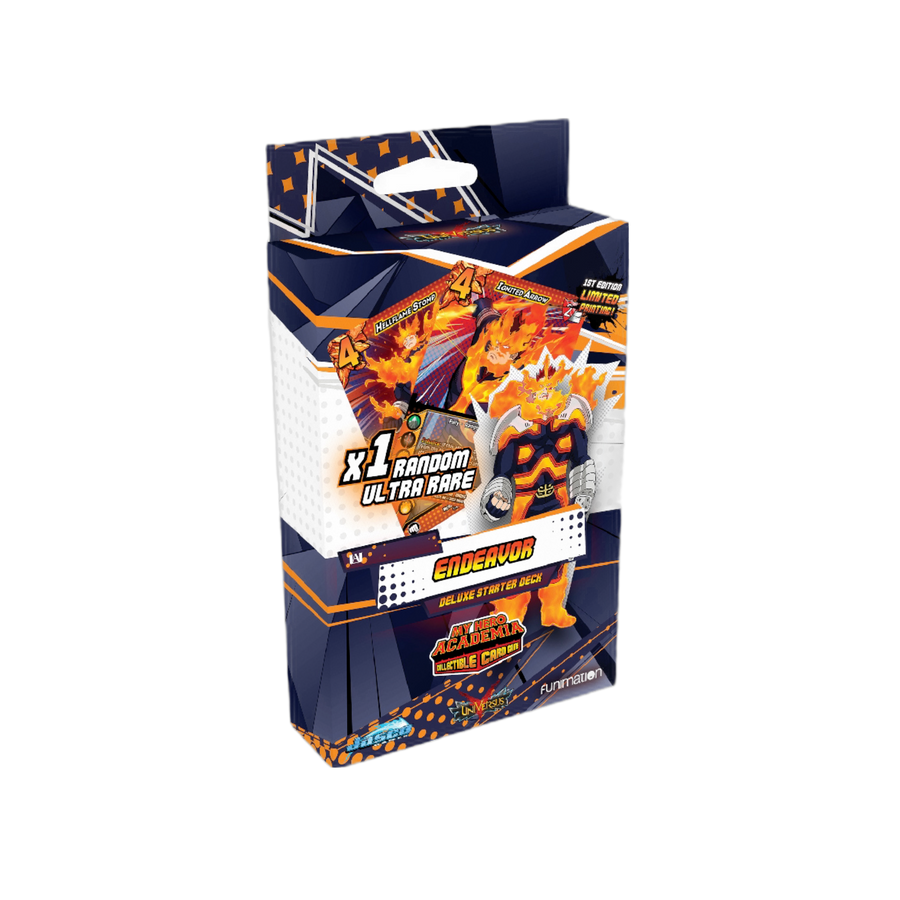 My Hero Academia Endeavor CCG Deluxe Starter Deck | New