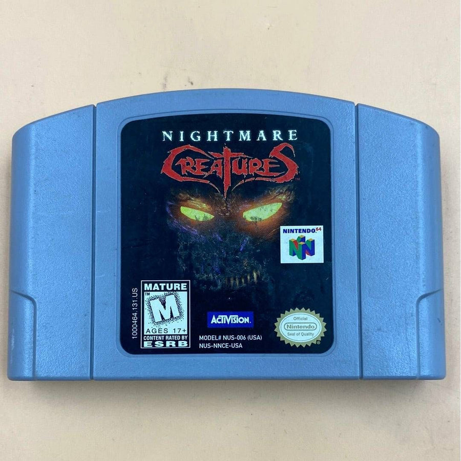 Nightmare Creatures - Nintendo 64 (LOOSE)