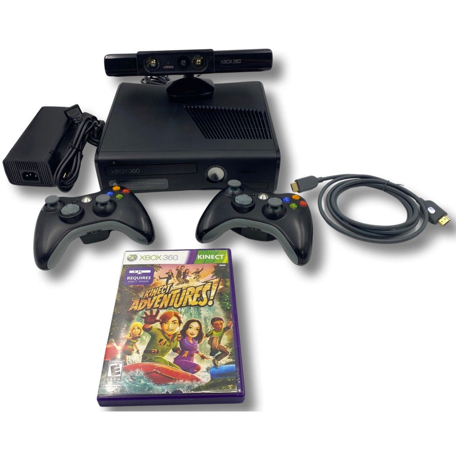 Xbox 360 Slim Console 4GB Kinect Bundle (REFURBISHED)